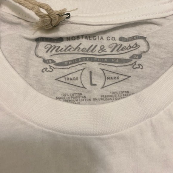 Mitchell & Ness Chicago Bulls White Ninja T-Shirt NWT - Picture 2 of 6